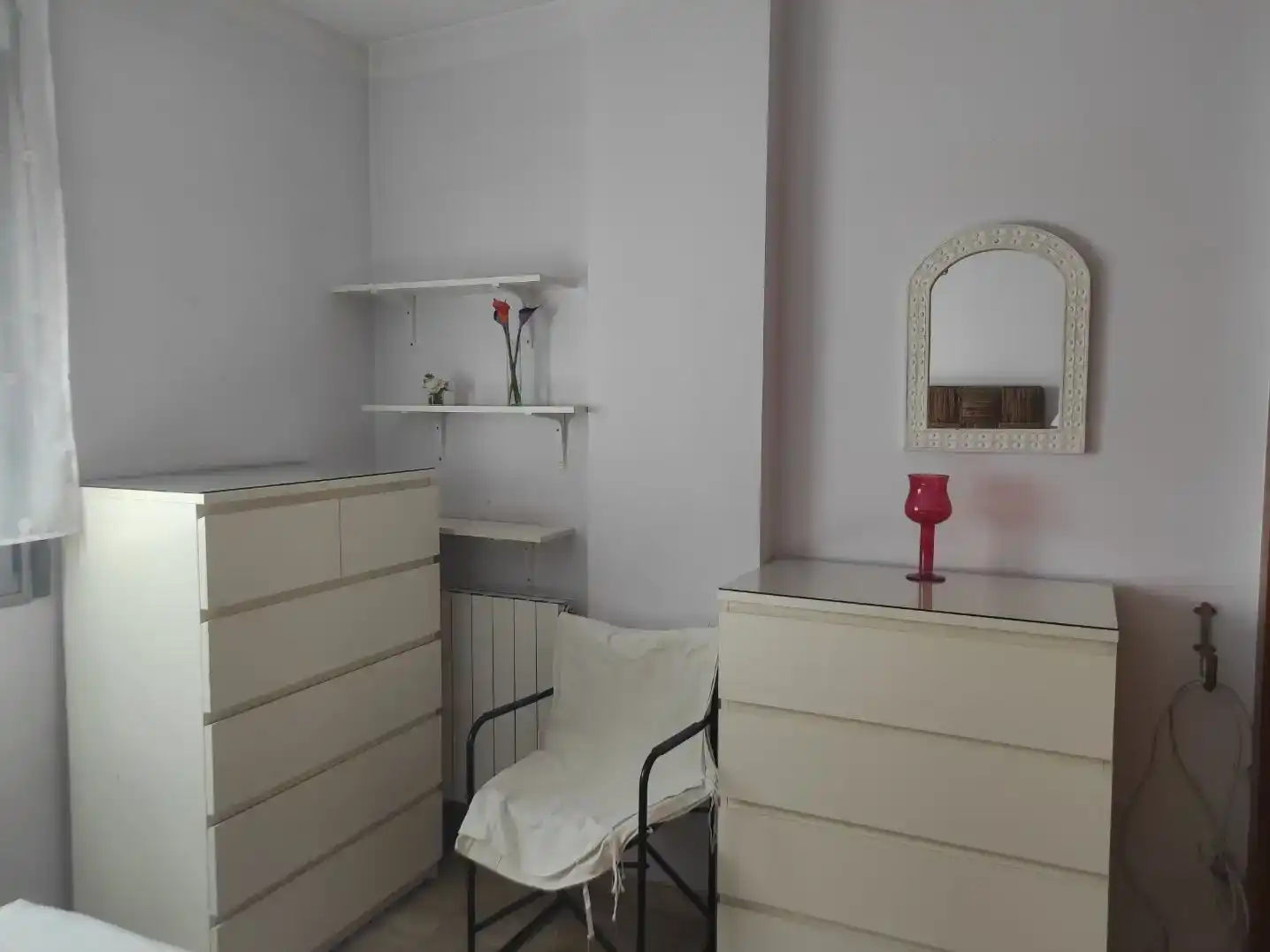 Schlafzimmer von Wohnung zur Miete in  Albacete Capital mit Balkon