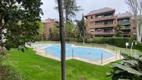 Swimming pool of Flat for sale in  Madrid Capital  with Air Conditioner, Terrace and Balcony