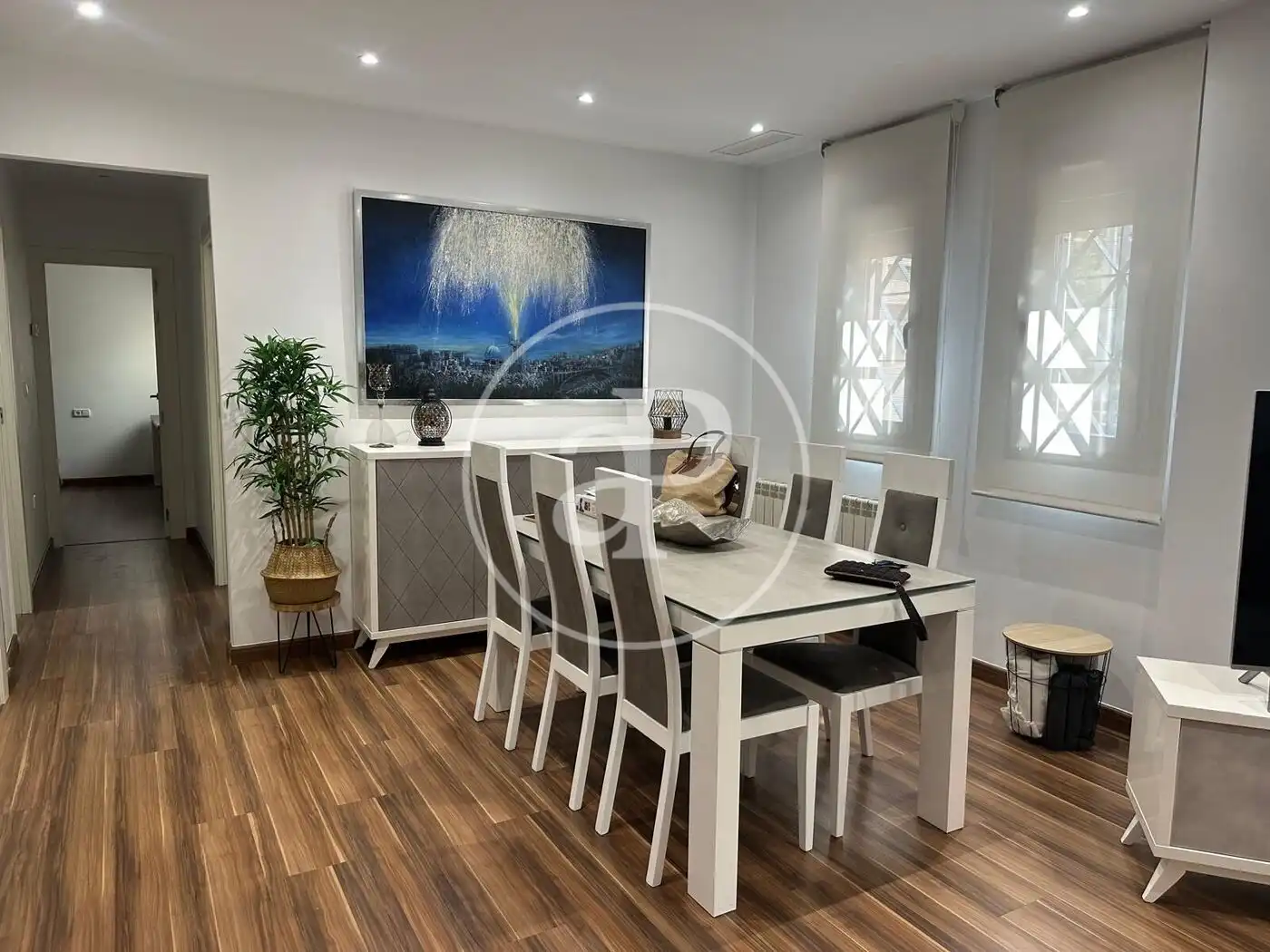 Dining room of Duplexes for rent in Elche / Elx  with Air Conditioner, Heating and Private garden