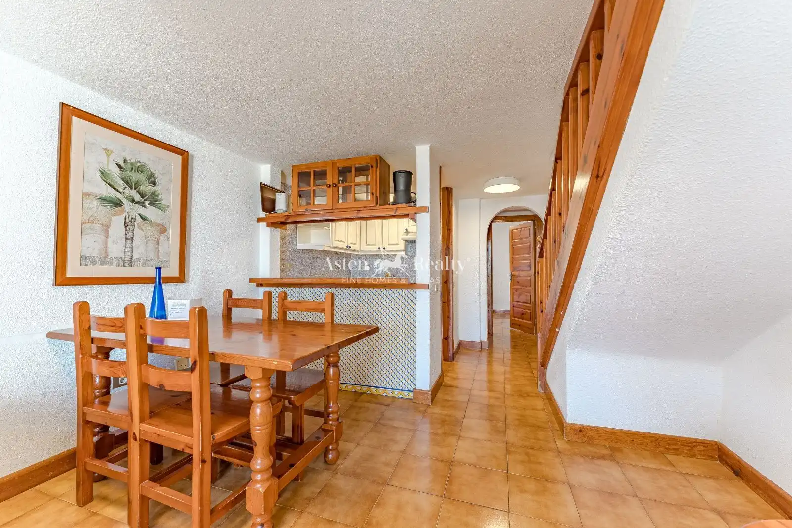 Esszimmer von Maisonette zum Verkauf in Arona mit Terrasse, Schwimmbad und Möbliert