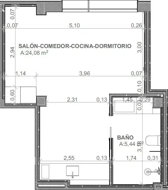 Estudio en venta en Pobles del Sud, imagen 7