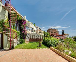 Exterior view of House or chalet for sale in  Barcelona Capital  with Air Conditioner, Heating and Private garden