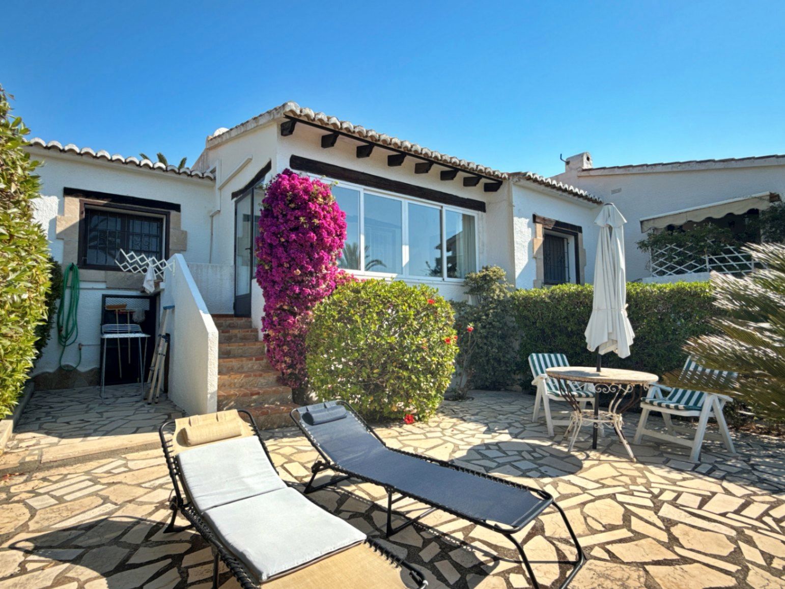 Garden of House or chalet for sale in Moraira  with Air Conditioner, Heating and Terrace