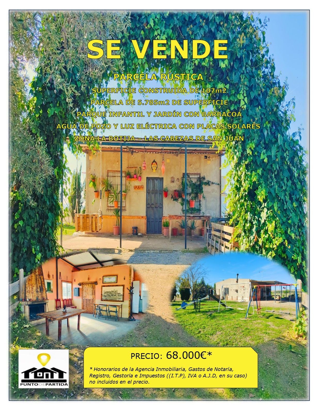 Garden of Country house for sale in Las Cabezas de San Juan  with Terrace and Furnished