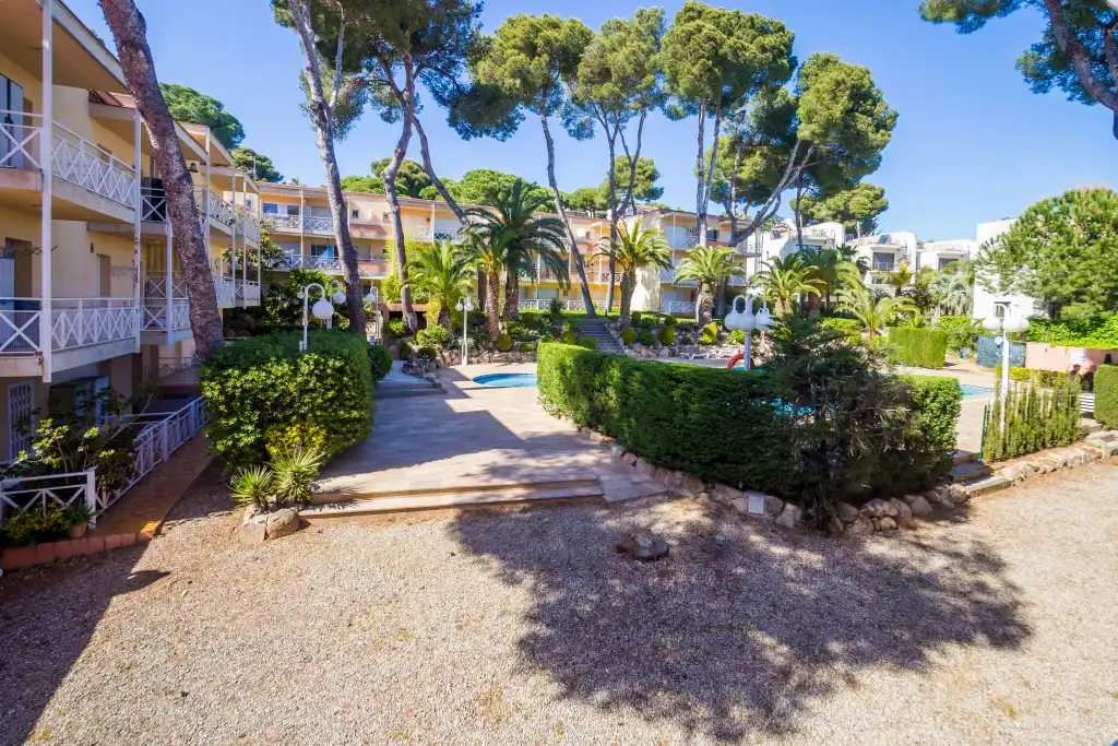Vista exterior de Apartament en venda en Castell d'Aro, Platja d'Aro i s'Agaró amb Calefacció, Terrassa i Moblat