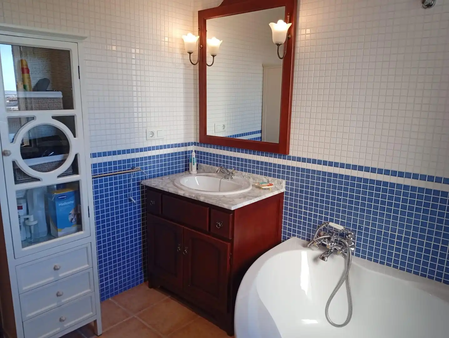 Bathroom of Detached homes for sale in Vera  with Air Conditioner, Private garden and Terrace