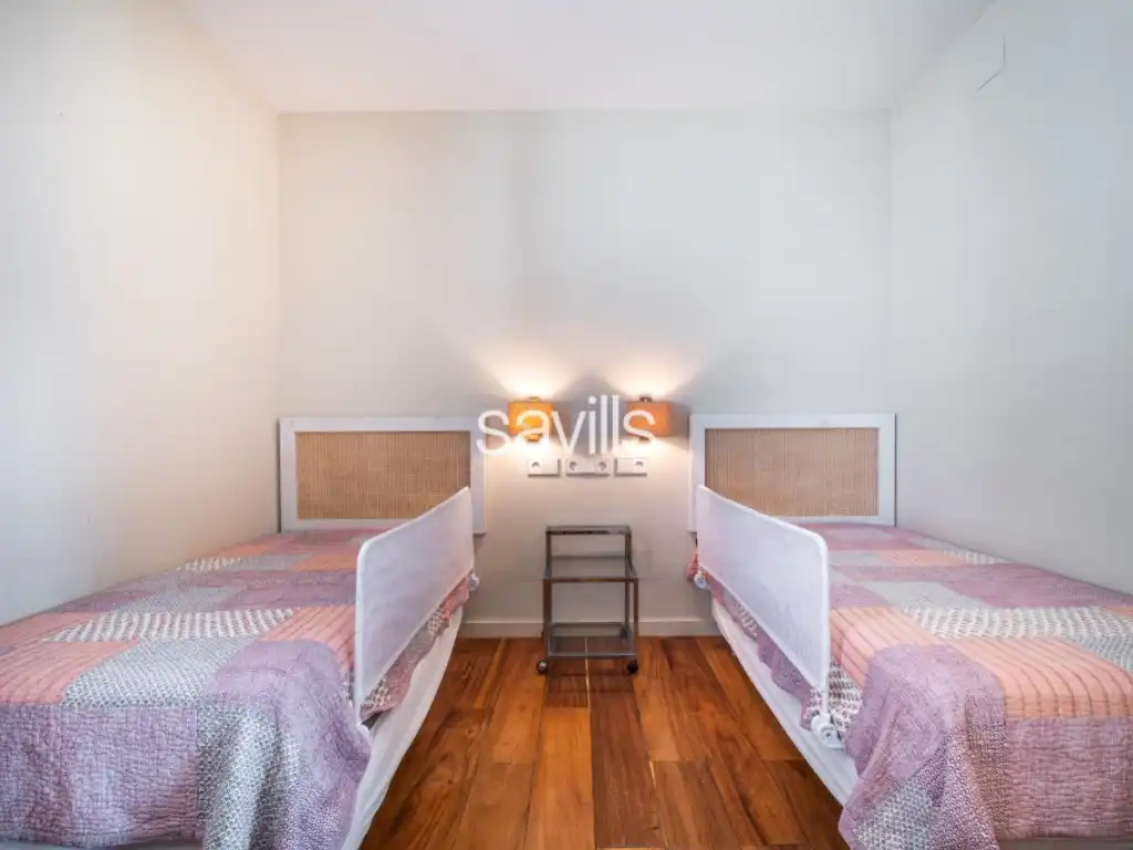 Schlafzimmer von Haus oder Chalet zur Miete in Esplugues de Llobregat mit Privatgarten, Terrasse und Schwimmbad