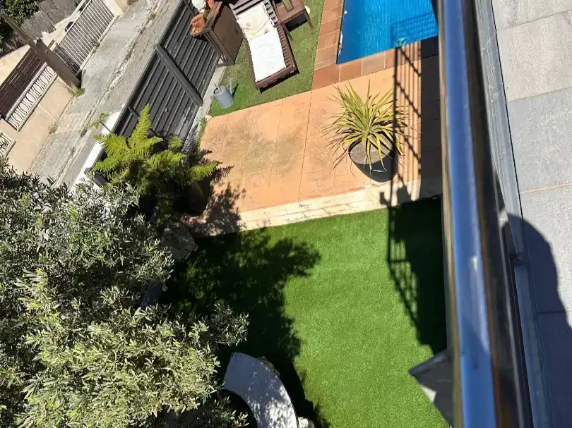 Terrassa de Casa o xalet en venda en Cunit amb Aire condicionat, Piscina i Balcó