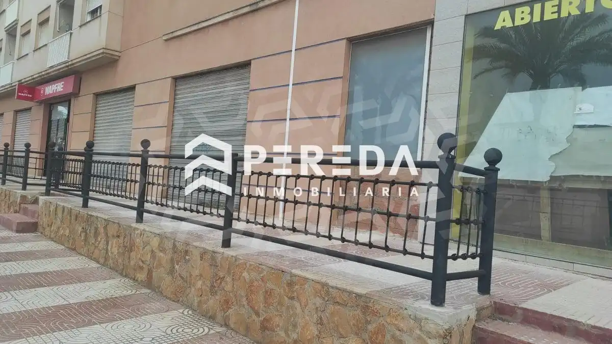 Vista exterior de Local en venta en Roquetas de Mar