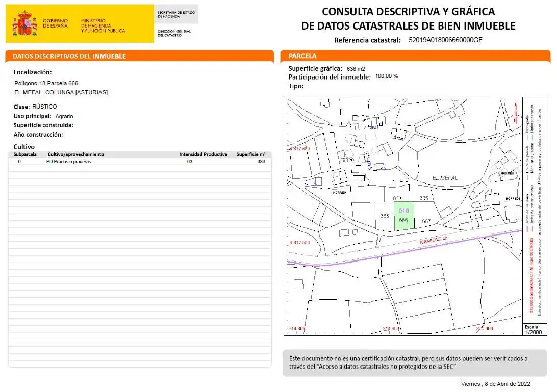 Terreny residencial en venda a Colunga, imagen 3