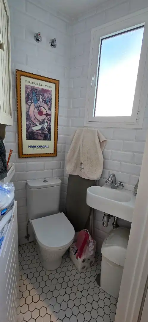 Baño de Ático en venta en Madrid con Aire acondicionado, Calefacción y Parquet