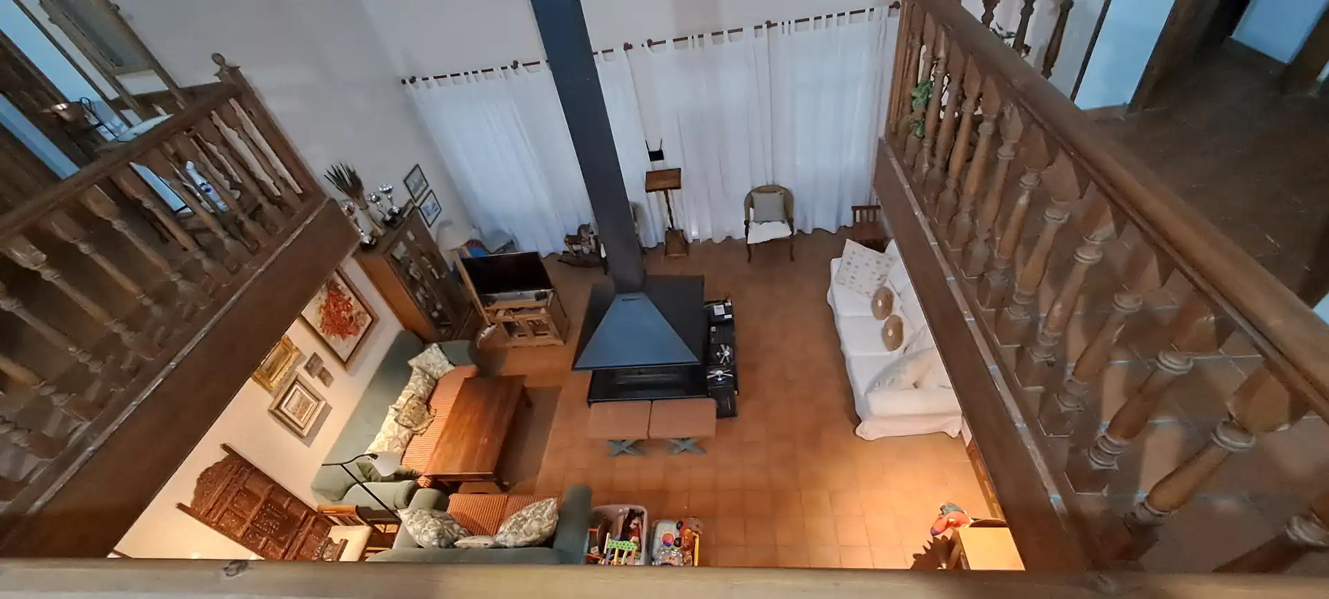 Sala de estar de Casa o chalet en venta en Maello con Calefacción, Jardín privado y Trastero