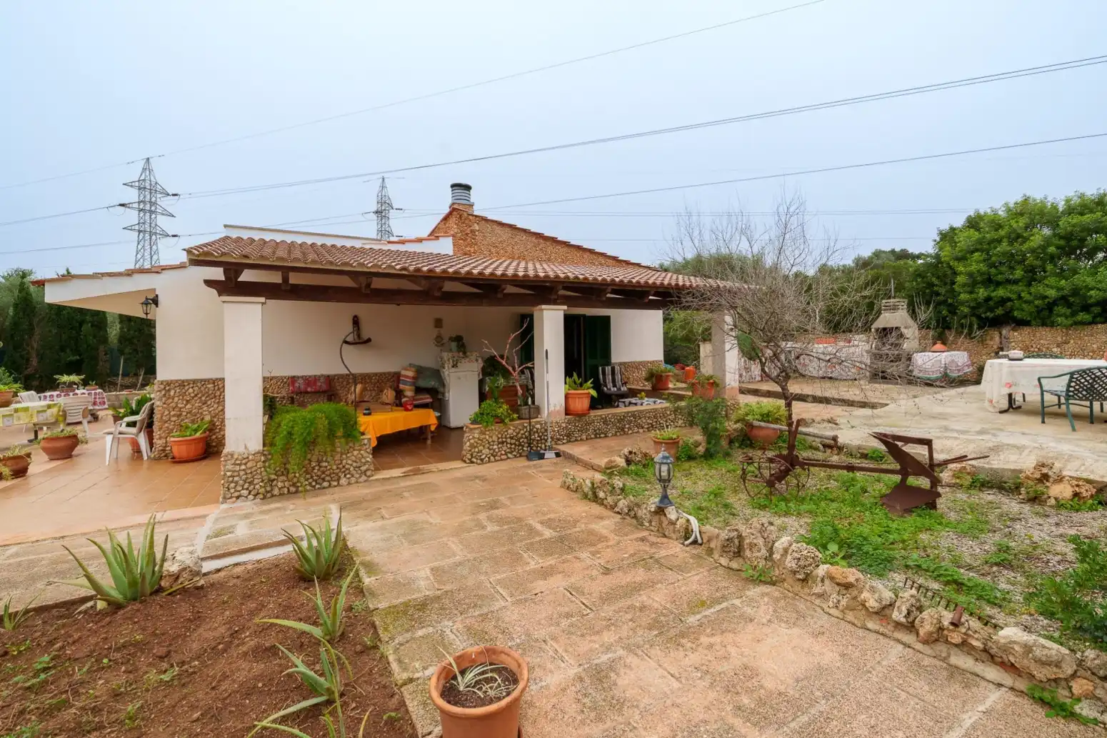 Jardín de Finca rústica en venta en Marratxí con Aire acondicionado, Calefacción y Piscina
