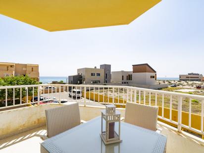 Terrace of Flat for sale in La Manga del Mar Menor  with Terrace, Balcony and Community pool