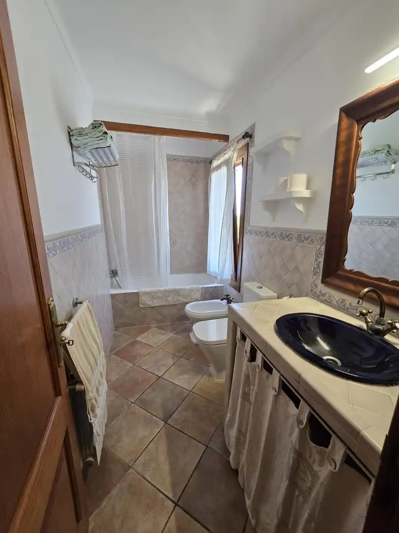 Badezimmer von Haus oder Chalet zum Verkauf in Campanet mit Klimaanlage, Heizung und Privatgarten