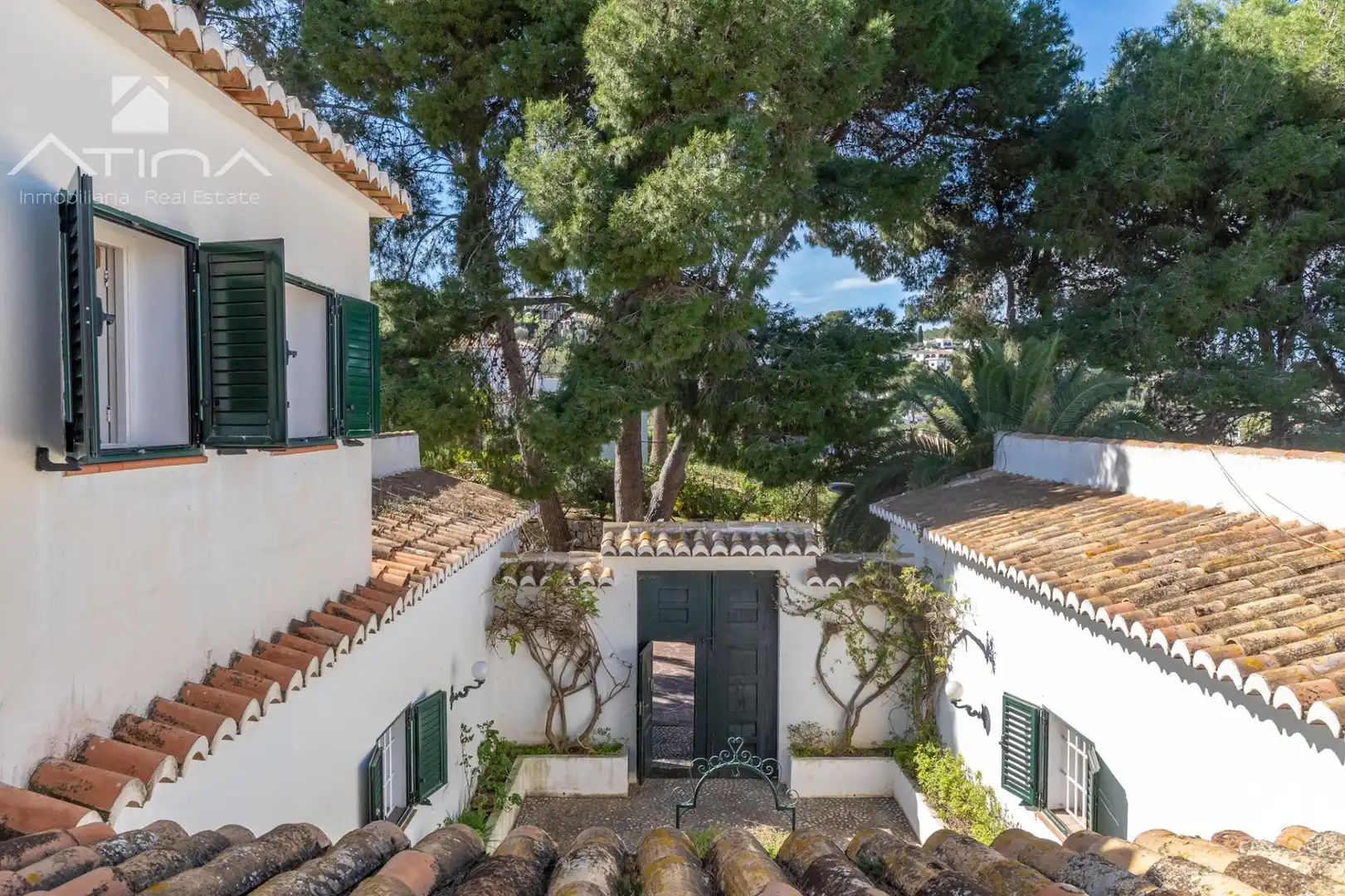 Vista exterior de Casa o chalet en venta en Jávea / Xàbia con Jardín privado, Terraza y Piscina