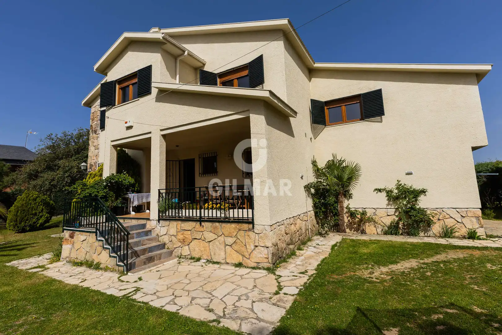 Jardín de Casa o chalet en venta en Galapagar con Calefacción, Jardín privado y Piscina