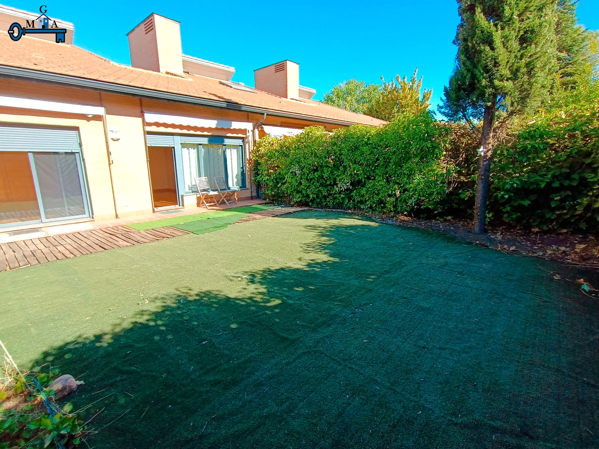Garden of House or chalet to rent in Leganés  with Heating, Private garden and Parquet flooring