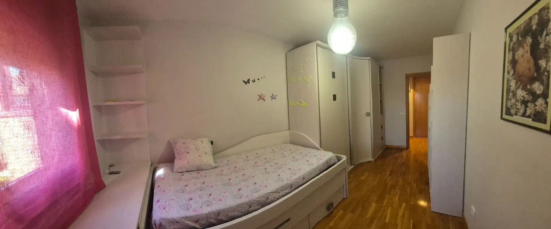 Bedroom of Flat for sale in Cistérniga  with Heating, Storage room and Furnished