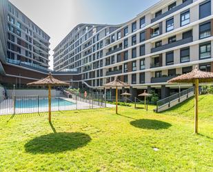 Exterior view of Flat for sale in  Madrid Capital  with Air Conditioner, Heating and Terrace