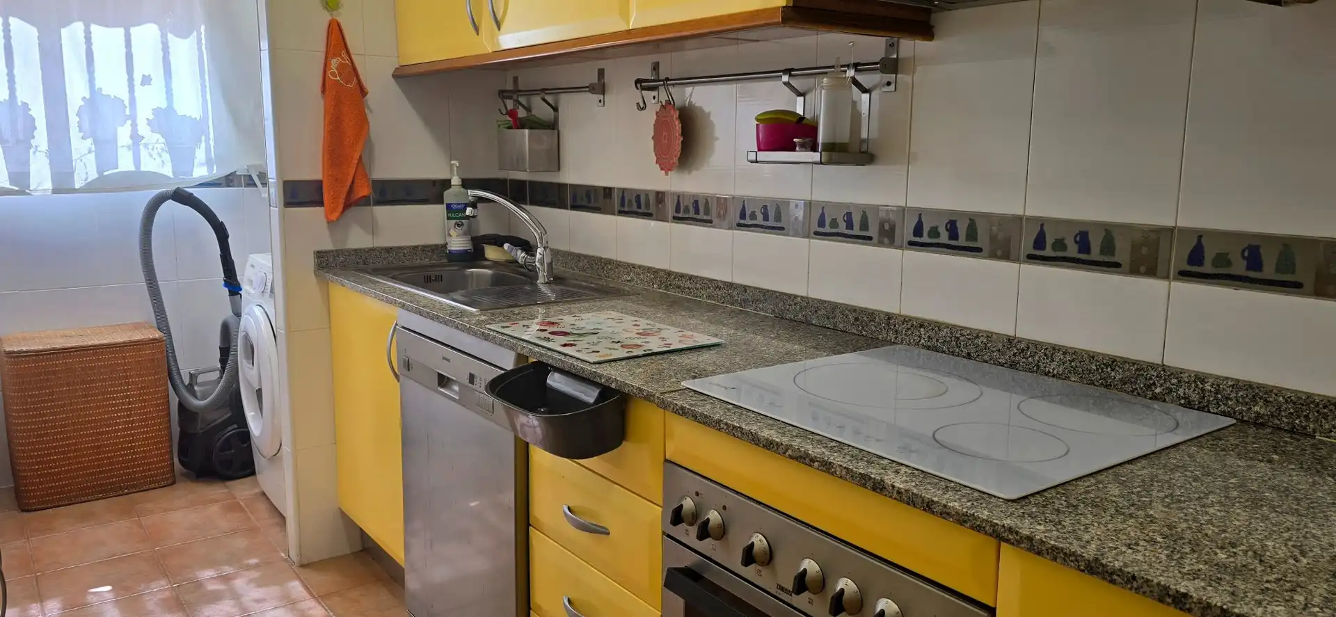Cuina de Planta baixa en venda en Finestrat amb Aire condicionat, Terrassa i Piscina