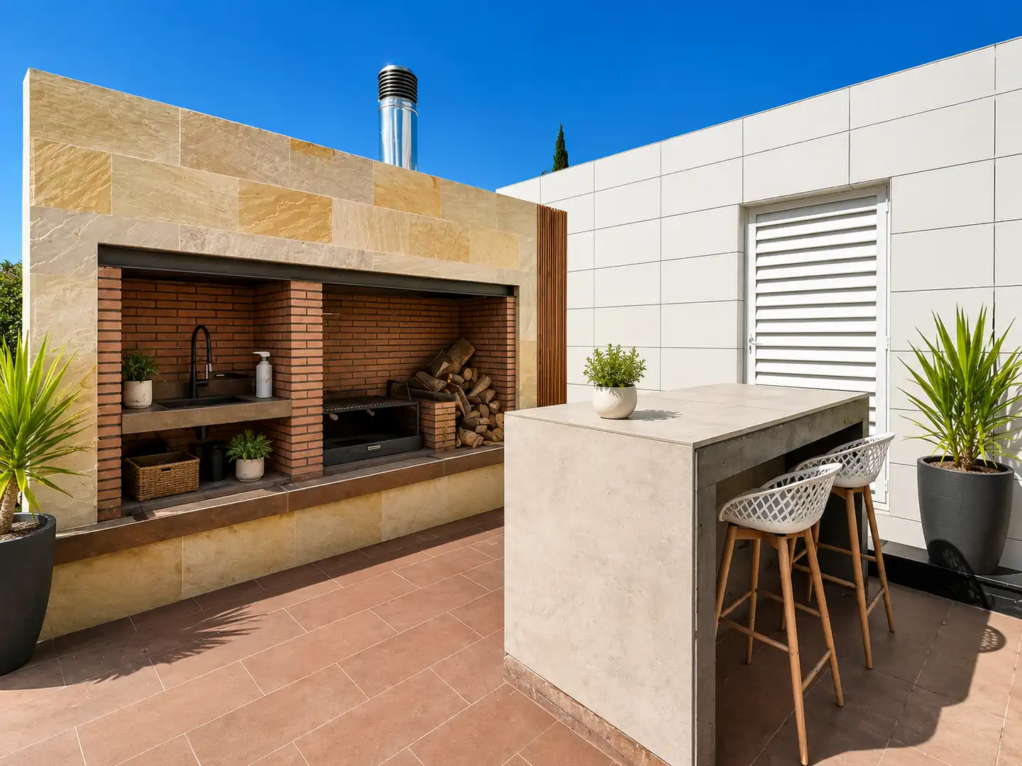 Terrassa de Casa o xalet en venda en Boadilla del Monte amb Calefacció, Jardí privat i Terrassa