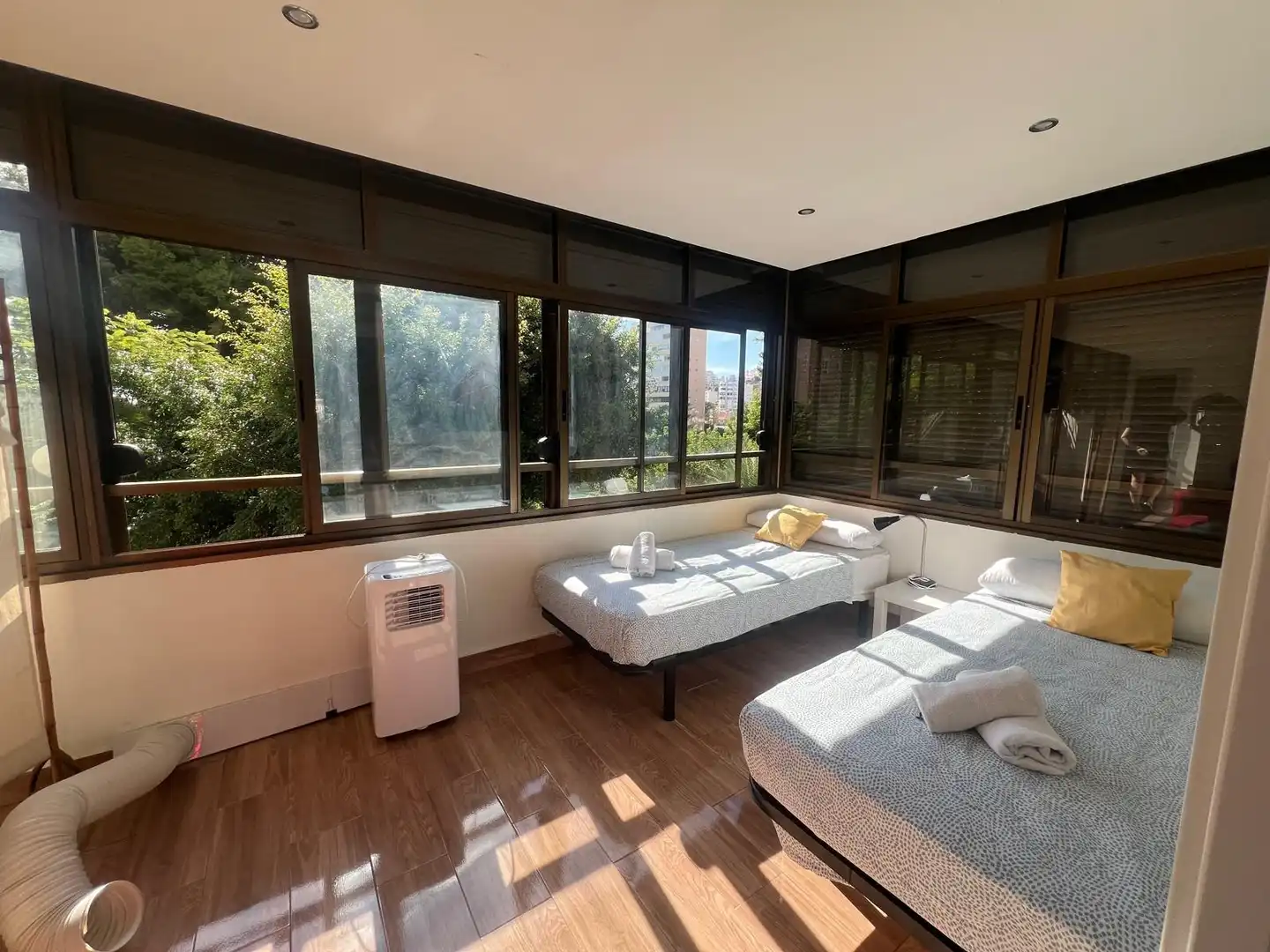 Schlafzimmer von Wohnung zum Verkauf in Torremolinos mit Klimaanlage und Gemeinschaftspool