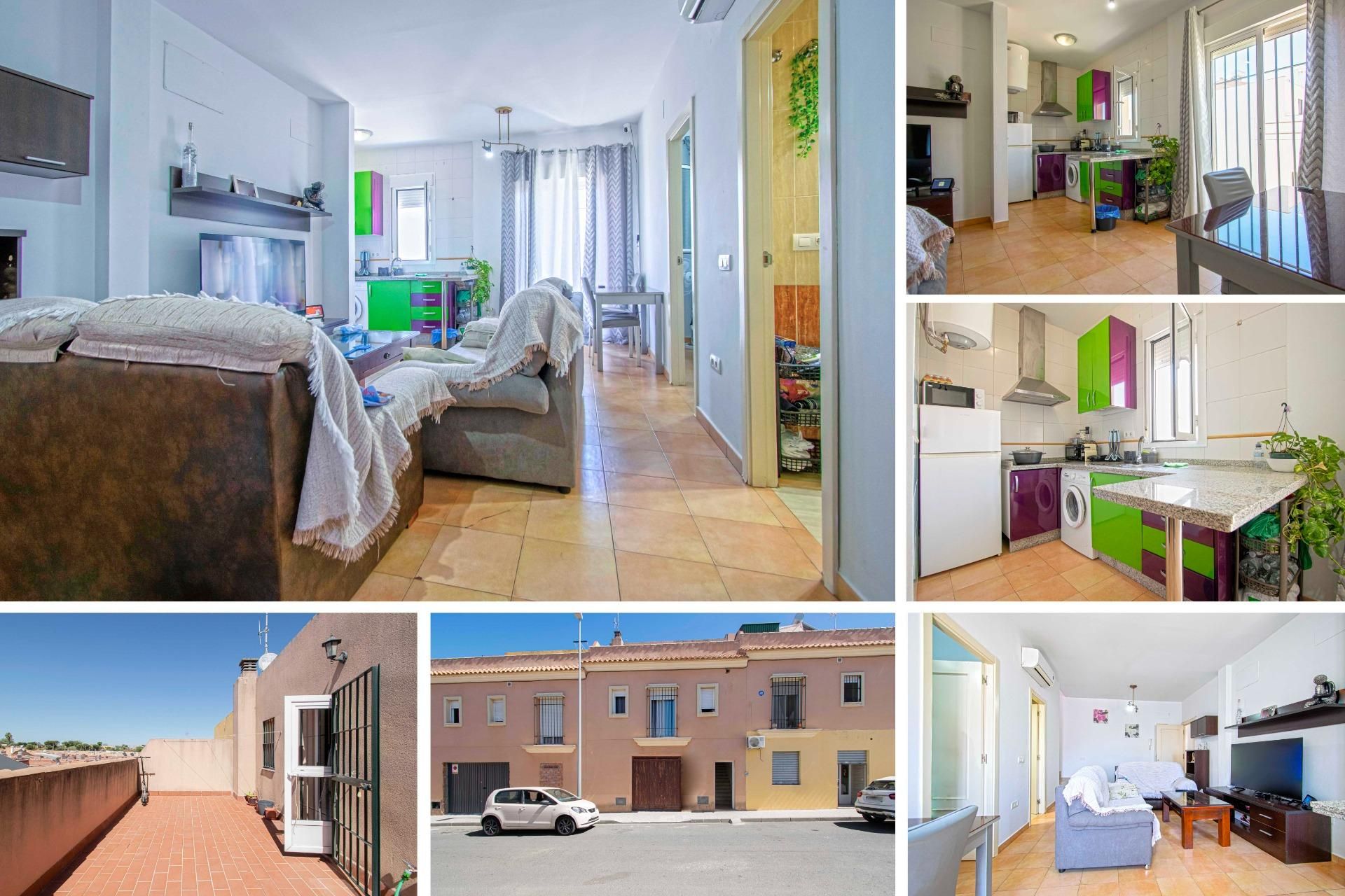 Vista exterior de Casa adosada en venta en El Viso del Alcor con Aire acondicionado y Terraza