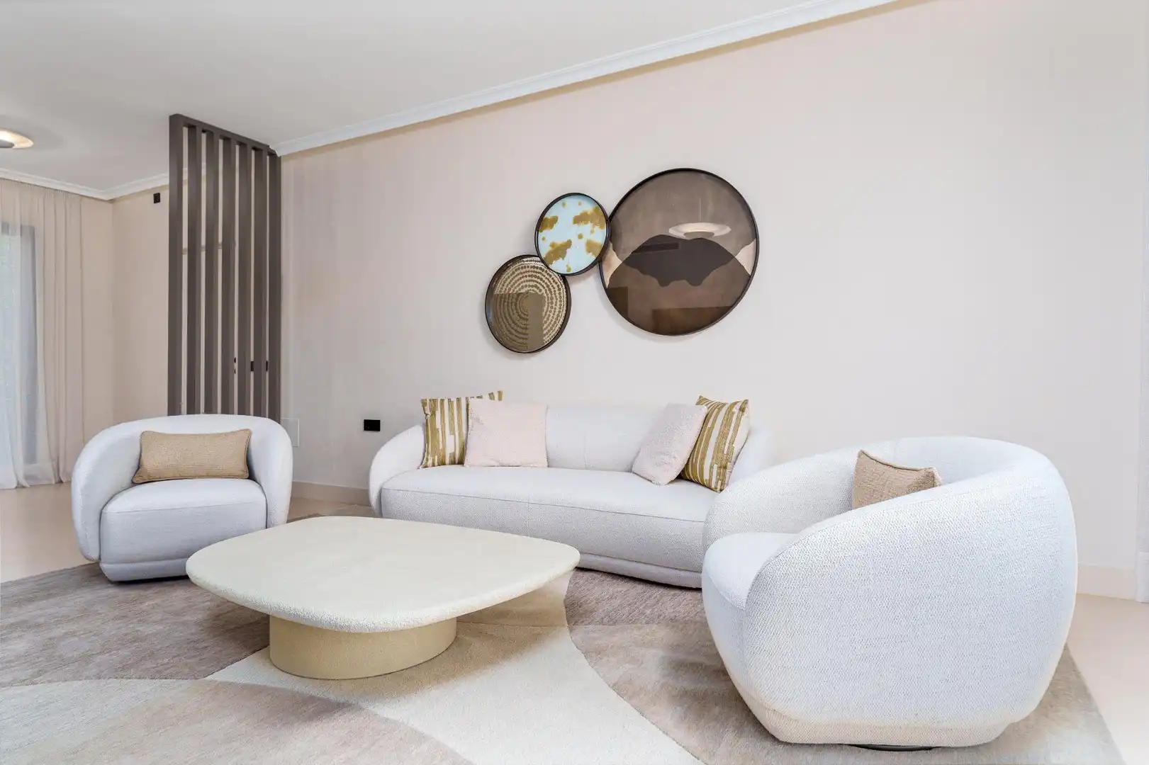 Living room of Apartments for sale in Sanlúcar de Barrameda  with Air Conditioner, Terrace and Furnished