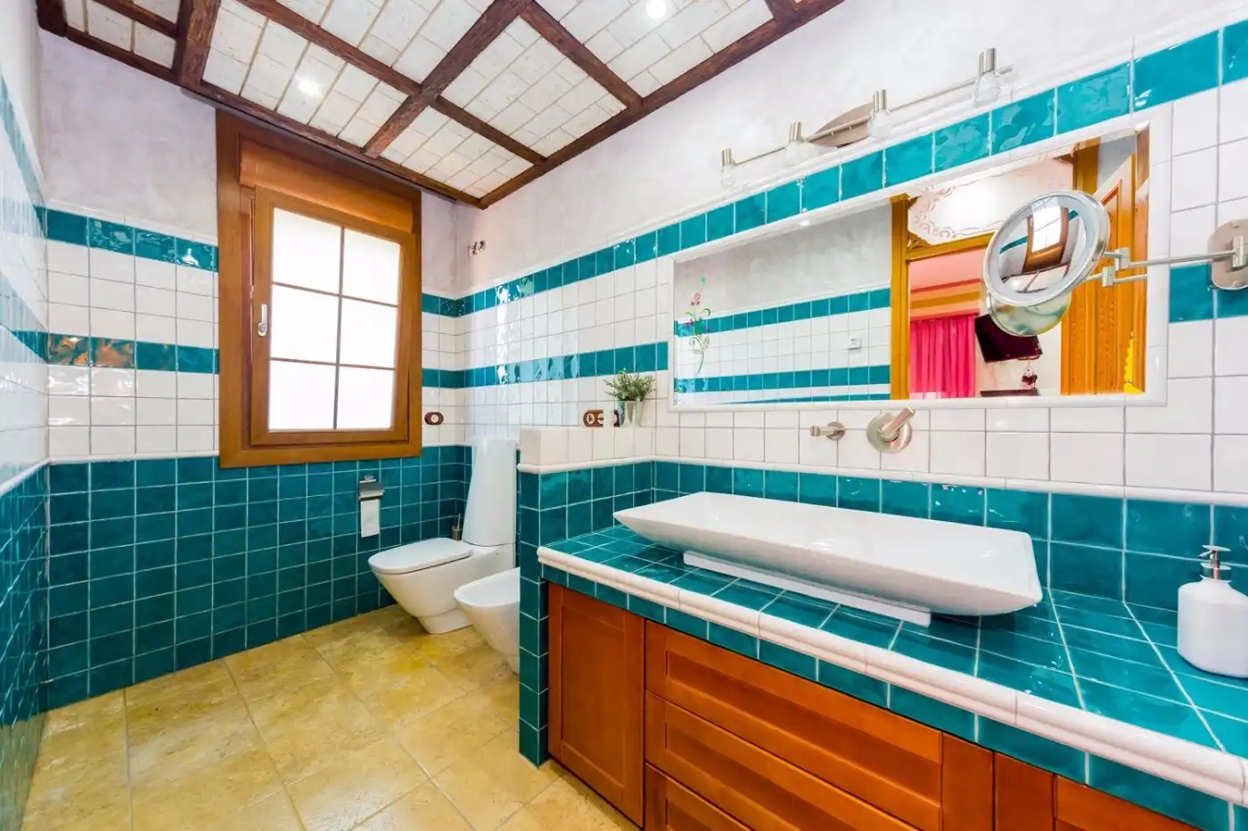 Baño de Finca rústica en venta en Almoradí con Aire acondicionado, Calefacción y Jardín privado