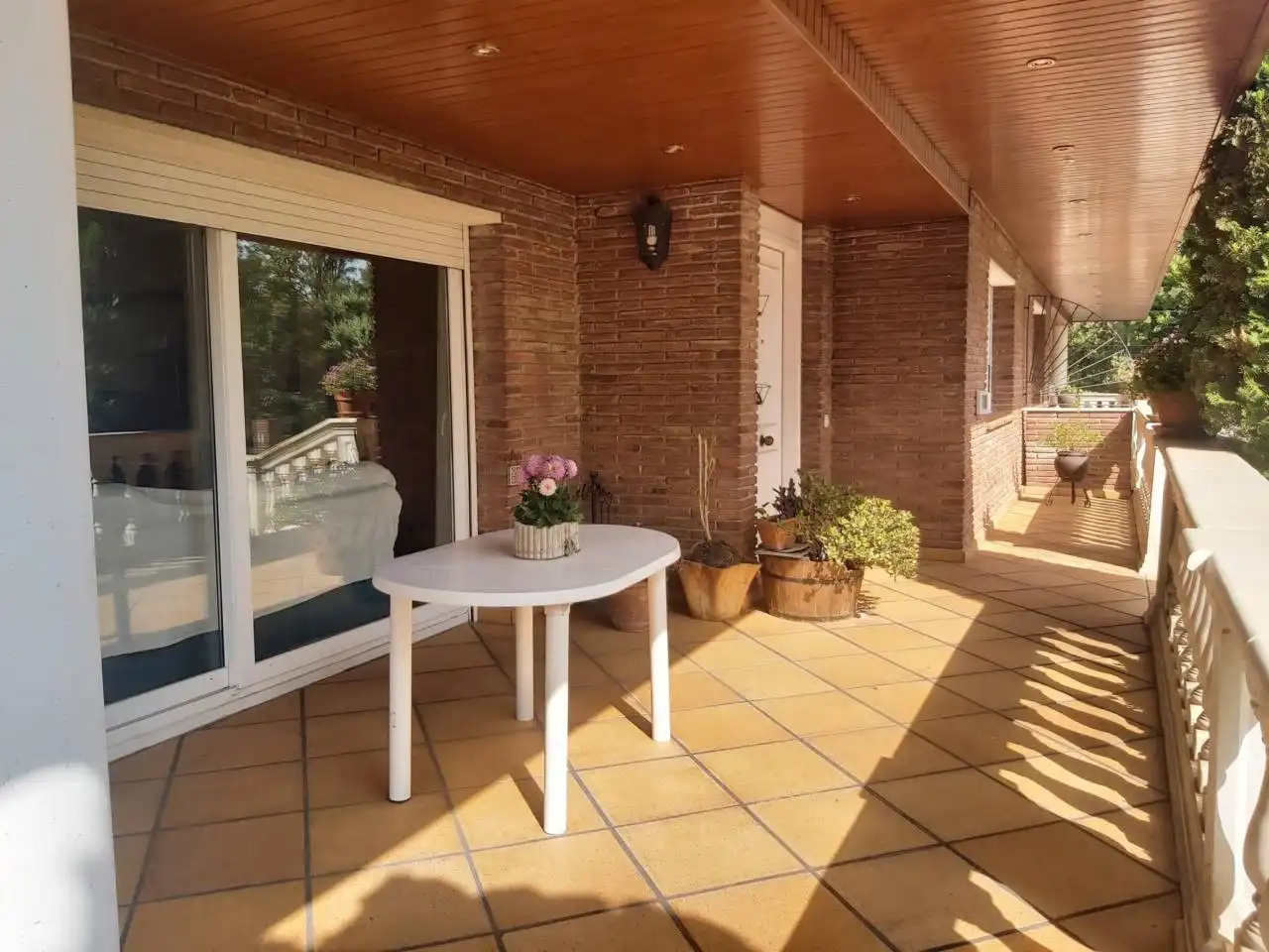 Terrace of Houses for rent in Sant Cugat del Vallès  with Air Conditioner, Heating and Private garden