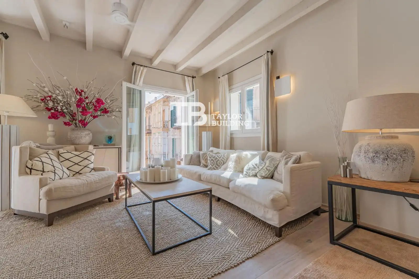 Sala d'estar de Casa o xalet en venda en  Palma de Mallorca amb Aire condicionat, Calefacció i Parquet