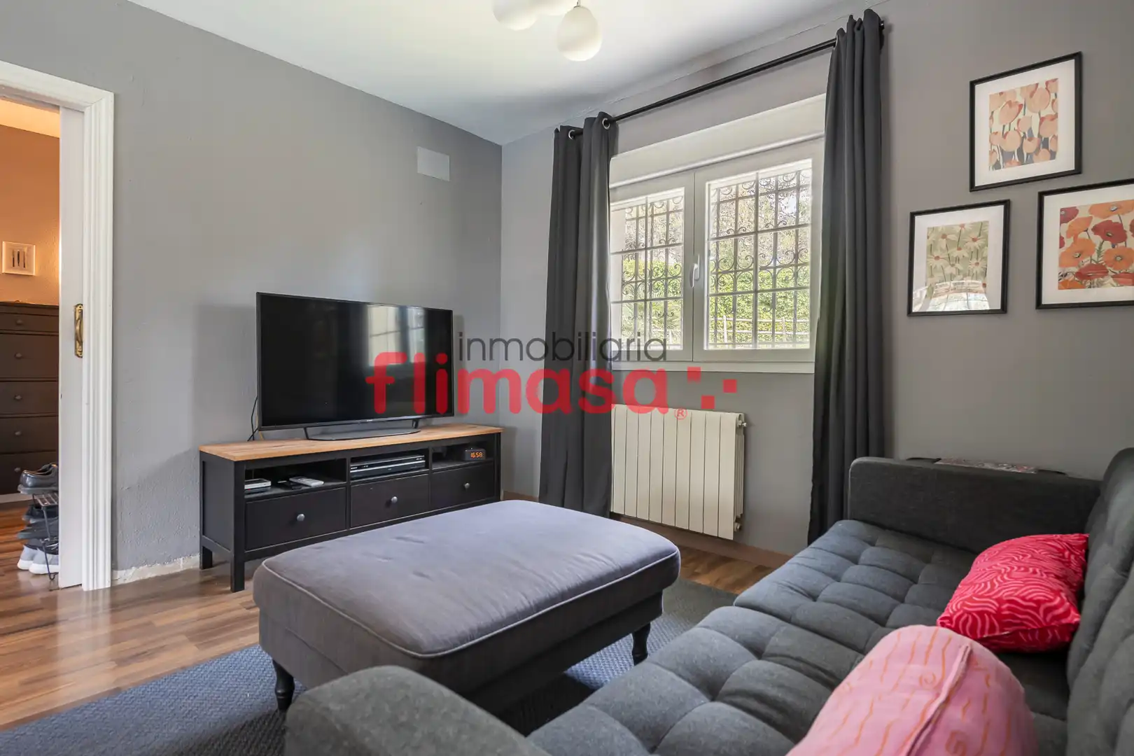 Sala de estar de Casa o chalet en venta en Villaviciosa de Odón con Aire acondicionado, Calefacción y Piscina