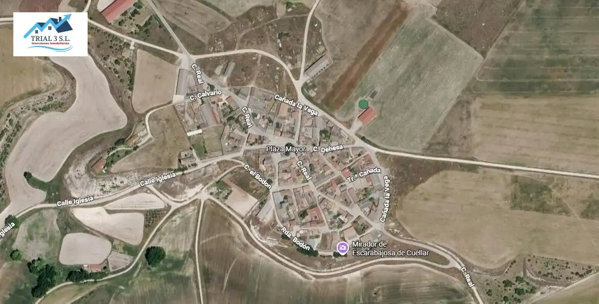 Vista exterior de Casa o chalet en venta en Cuéllar con Jardín privado