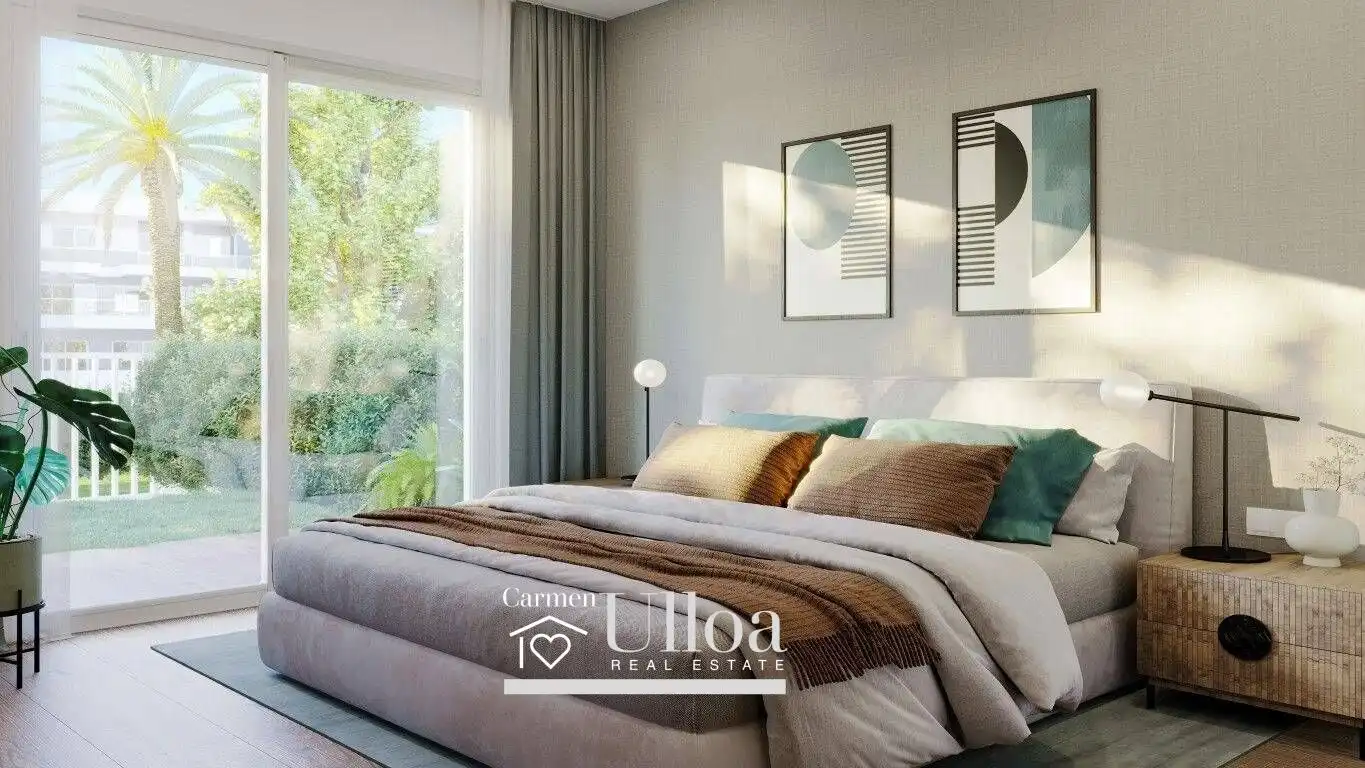 Bedroom of Ground floor for sale in Monforte del Cid  with Air Conditioner, Heating and Private garden