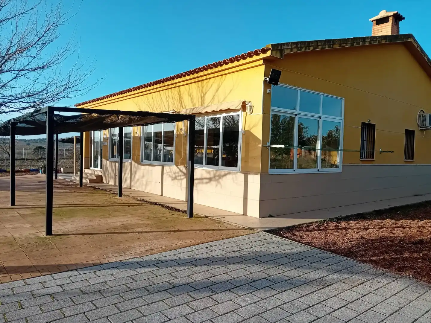 Vista exterior de Casa o chalet en venta en Carrión de Calatrava con Aire acondicionado, Calefacción y Terraza
