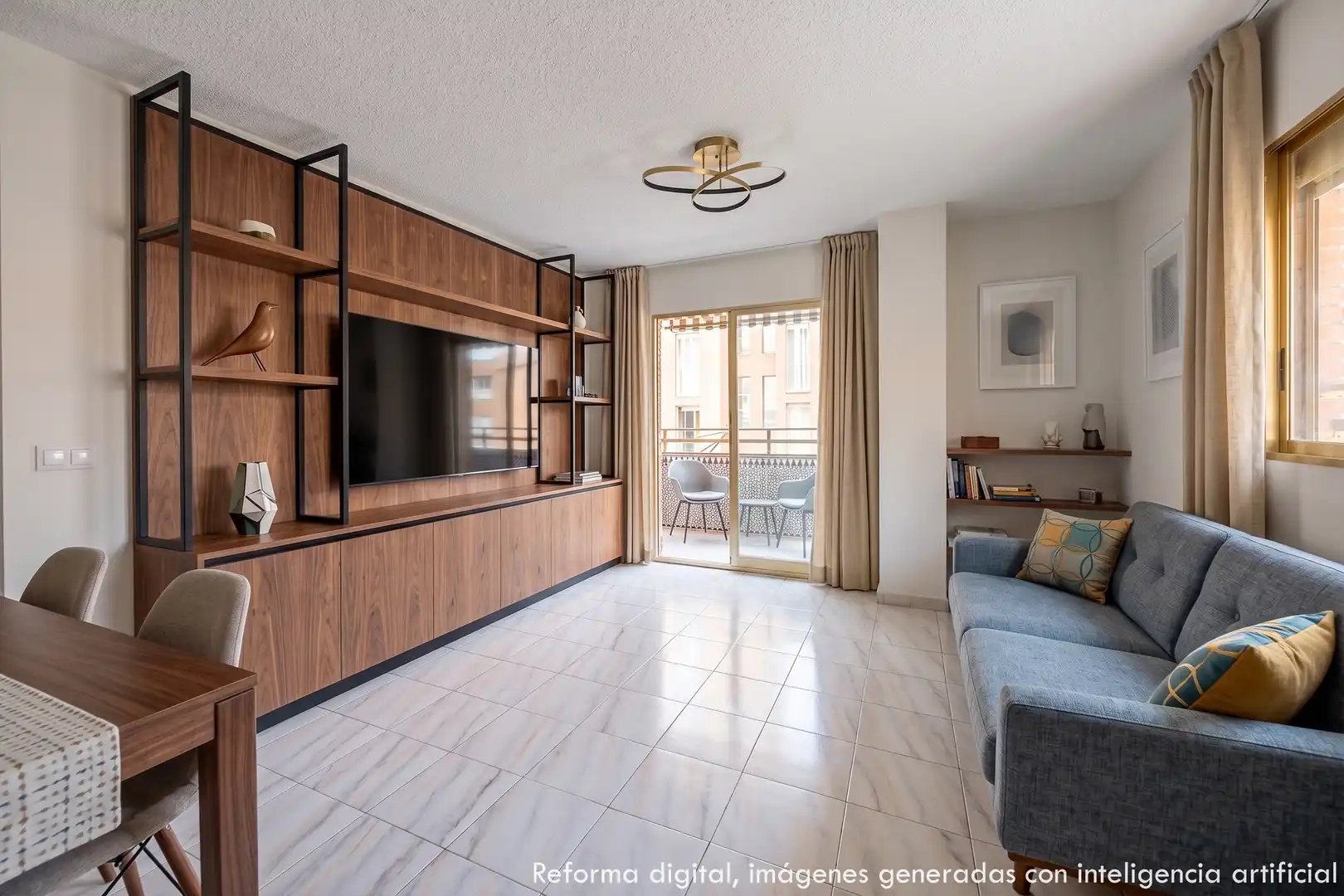 Sala de estar de Piso en venta en Benidorm con Trastero y Amueblado