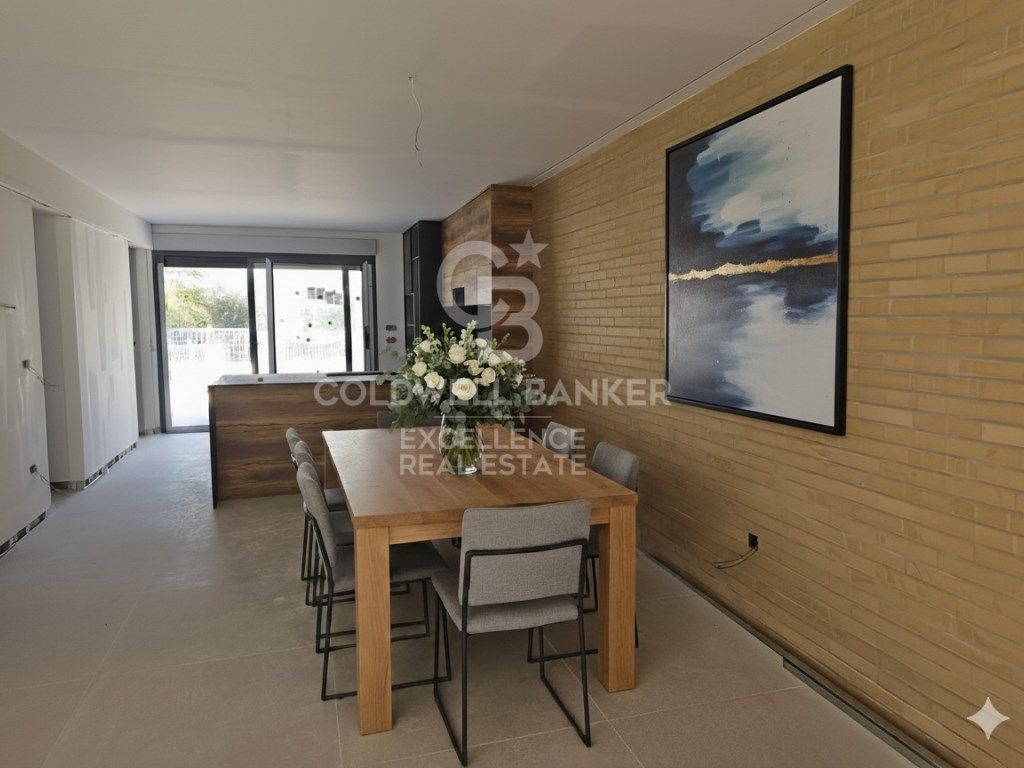 Comedor de Casa adosada en venta en Benissanó con Piscina