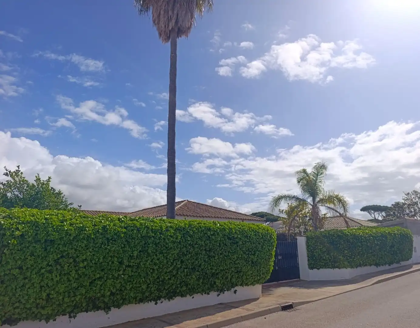 Exterior view of Houses for sale in Chiclana de la Frontera  with Air Conditioner, Private garden and Storage room