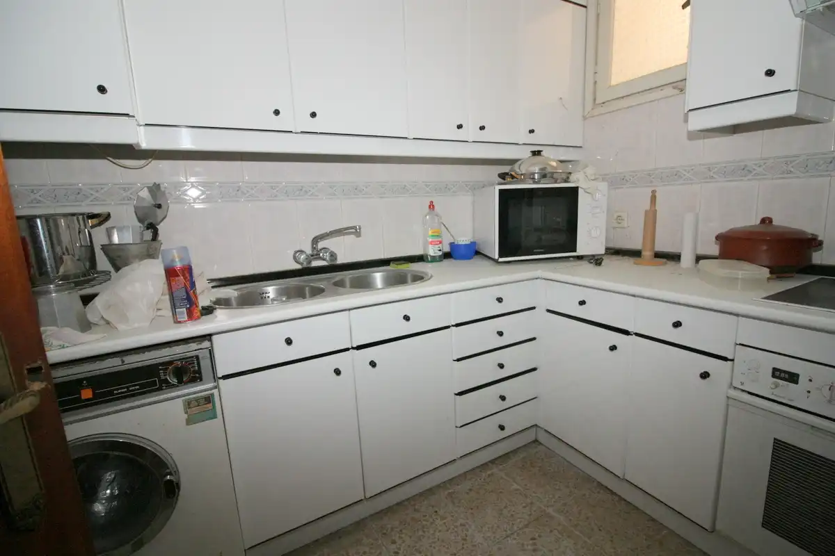 Cocina de Casa o chalet en venta en Santa Cruz del Valle con Amueblado y Balcón