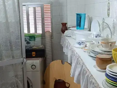 Cuina de Planta baixa en venda en Villanueva del Arzobispo amb Aire condicionat
