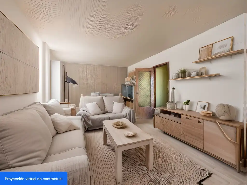 Sala d'estar de Pis en venda en Altea amb Aire condicionat, Terrassa i Balcó