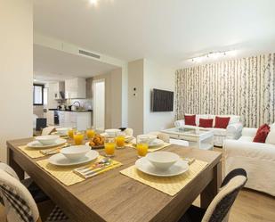 Dining room of Apartment to share in  Madrid Capital  with Air Conditioner and Terrace