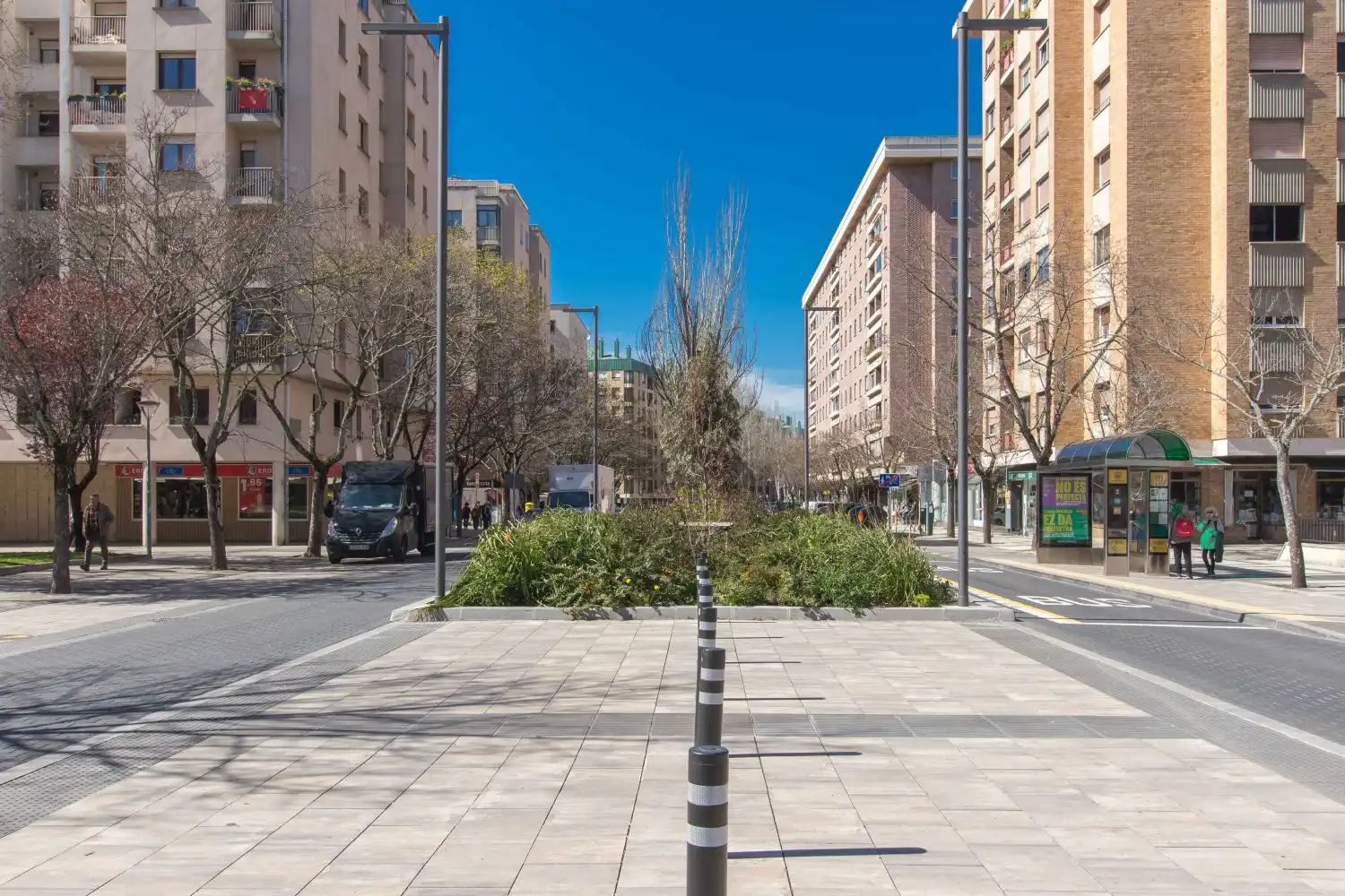 Vista exterior de Piso en venta en  Pamplona / Iruña con Calefacción, Trastero y Amueblado