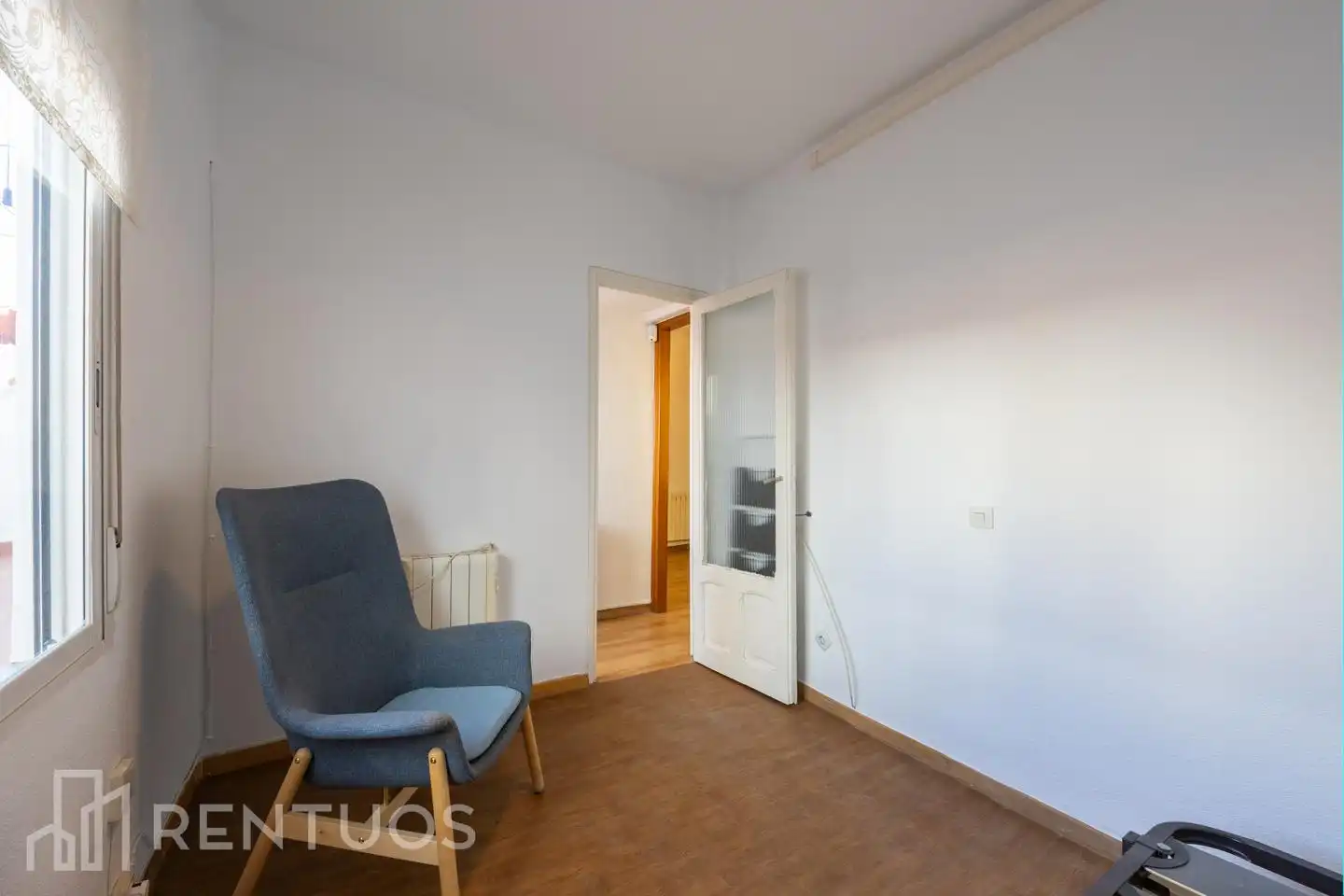 Bedroom of Attic for rent in Madrid  with Air Conditioner, Heating and Parquet flooring