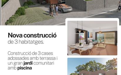 Jardí de Casa adosada en venda en L'Ametlla del Vallès amb Aire condicionat, Terrassa i Balcó