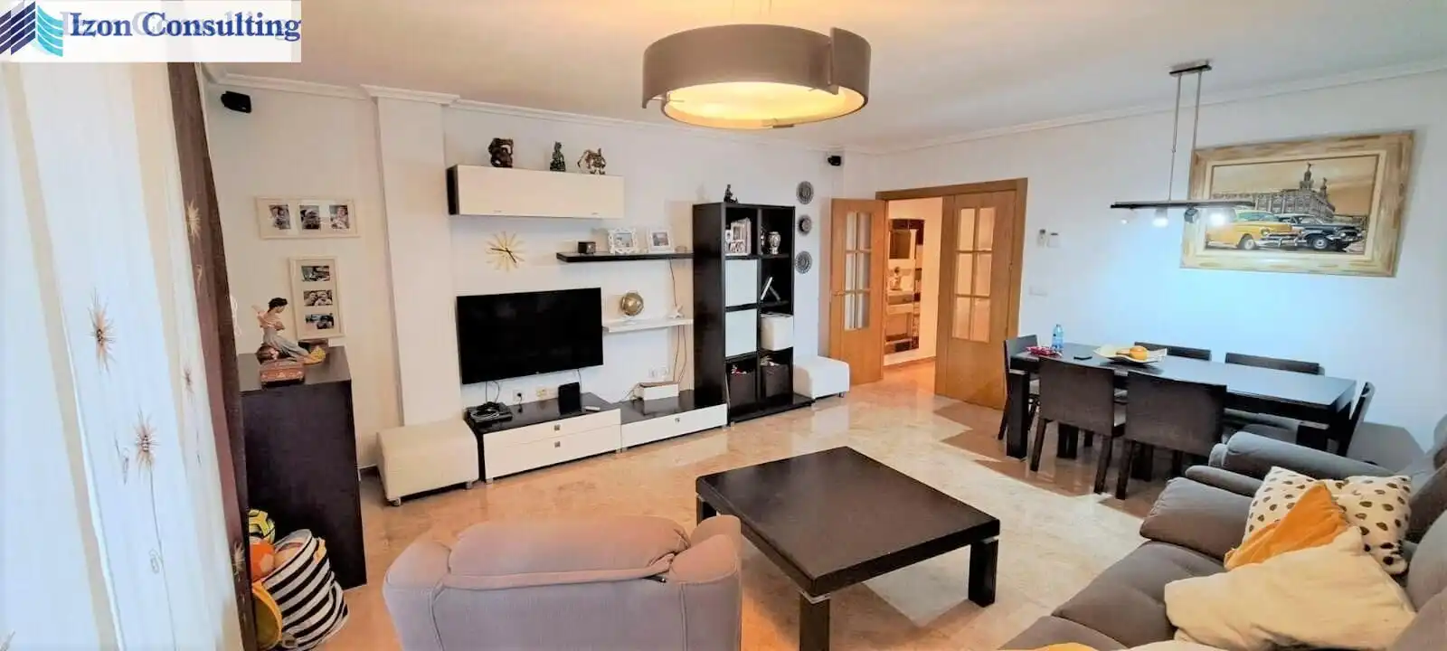 Sala de estar de Piso en venta en Hellín