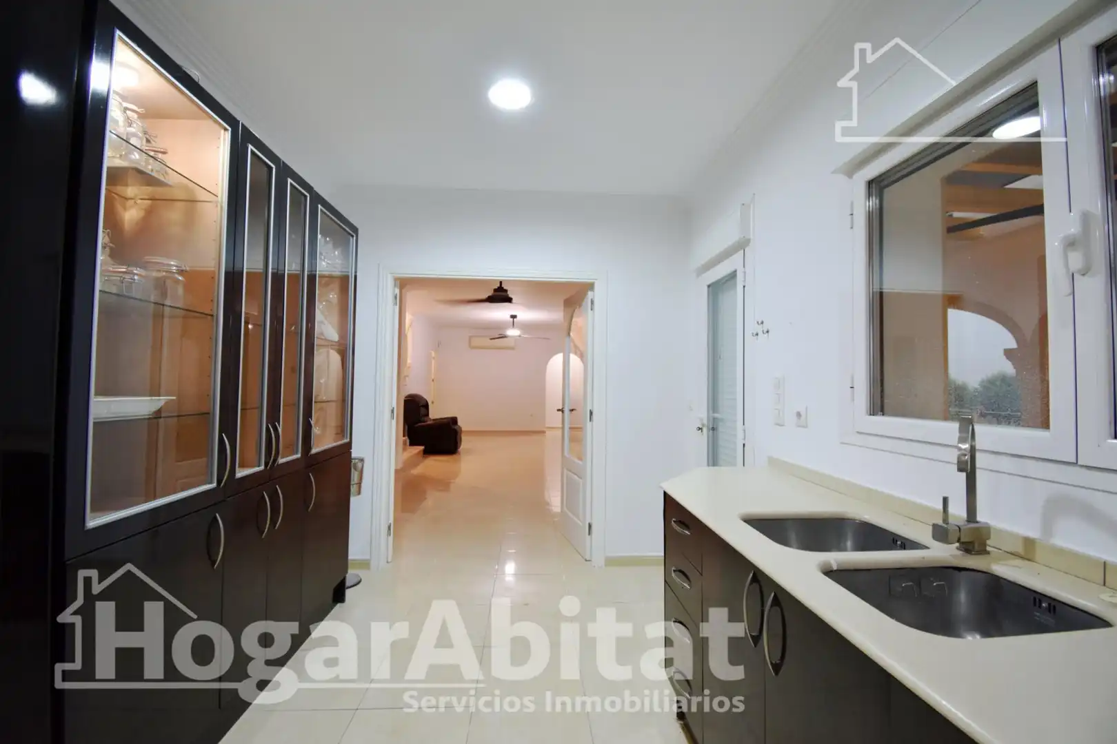 Cocina de Casa o chalet en venta en Beniarbeig con Aire acondicionado, Jardín privado y Terraza
