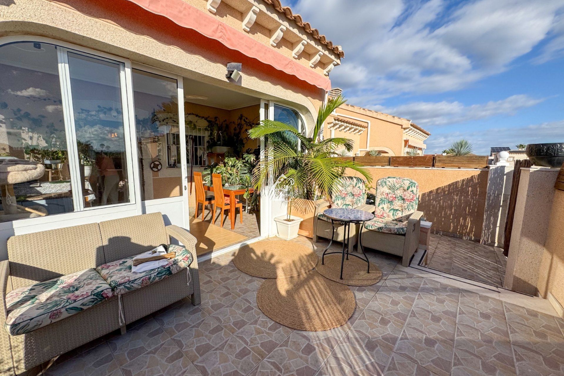 Terrace of Single-family semi-detached to rent in Rojales  with Air Conditioner, Private garden and Terrace