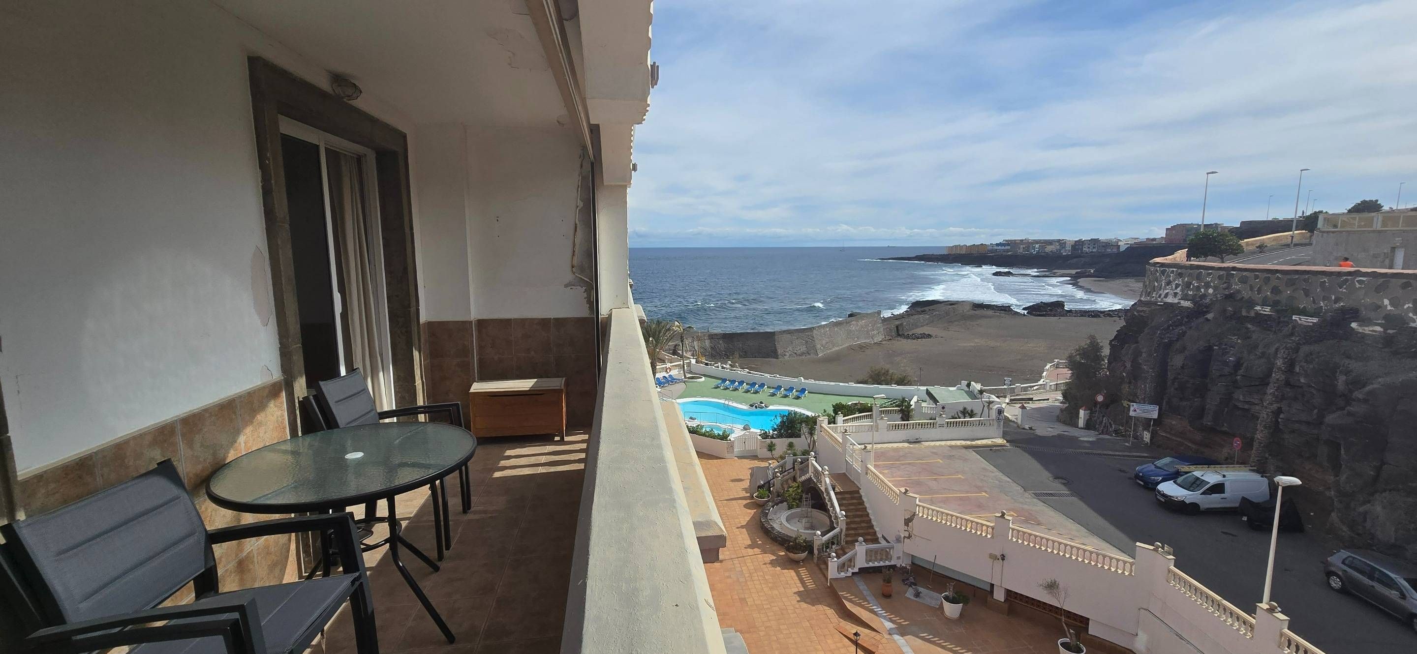 Terrace of Flat for sale in Telde  with Storage room, Balcony and Community pool